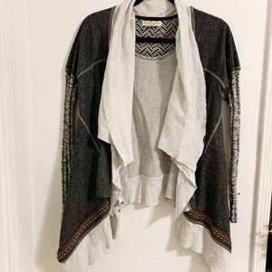 Anthropologie Scrapbook Draped Cardigan